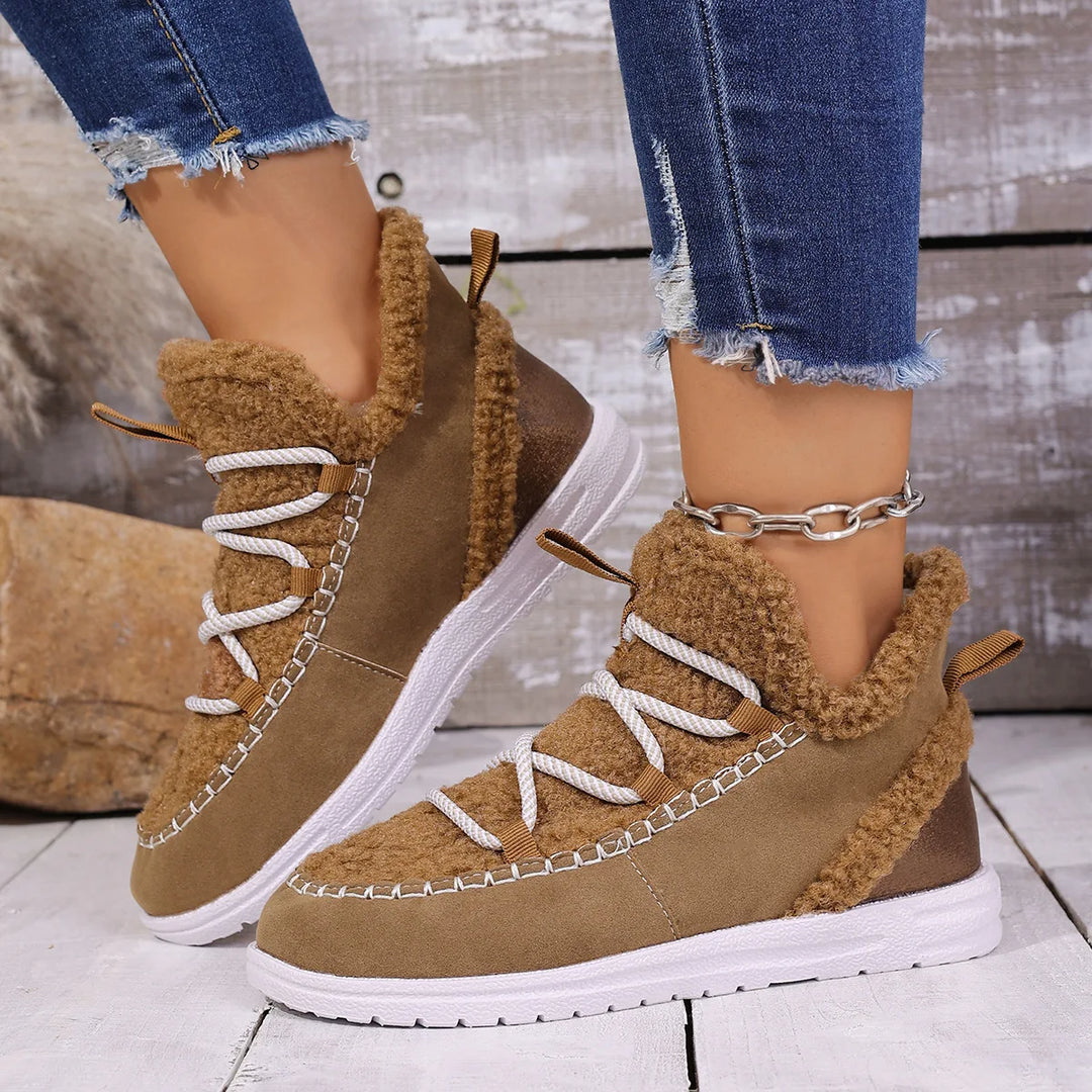 Aspen Shearling Sneaker Boot