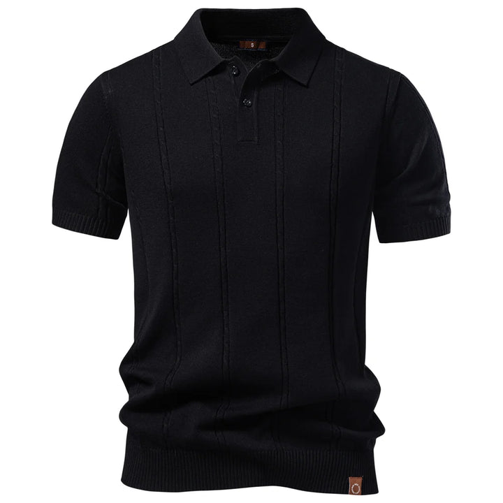 Stripe Performance Polo