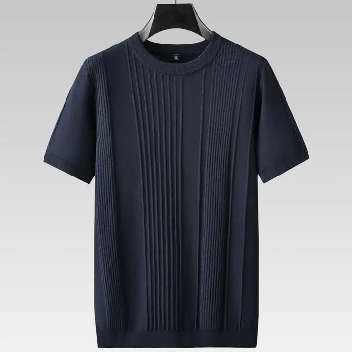 Refined Ribbed Knit Shirt