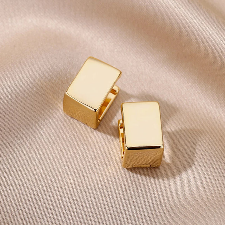 Modern Cube Earrings
