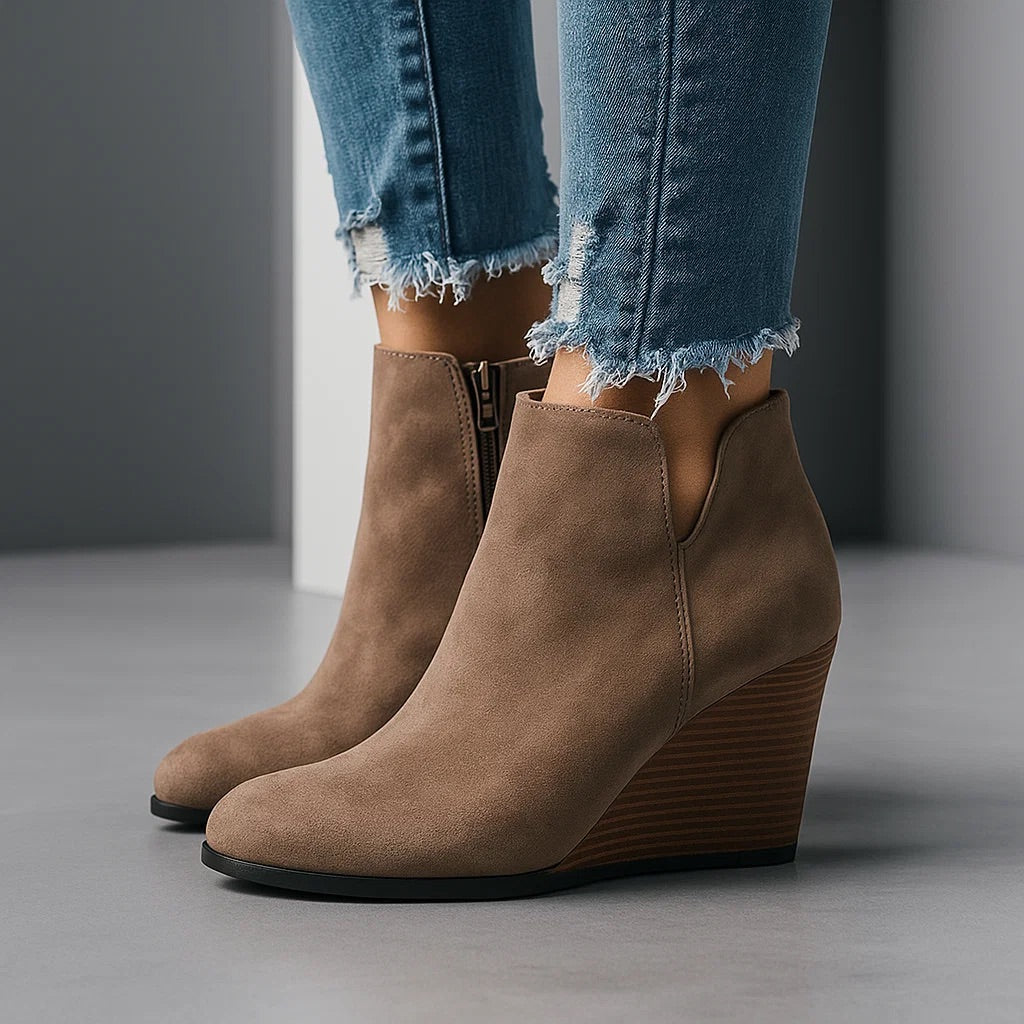 Astoria Wedge Ankle Boots