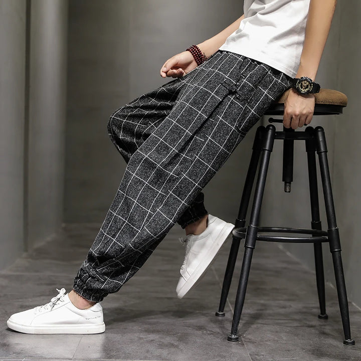 Serene Stripped Trousers