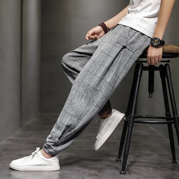 Serene Stripped Trousers