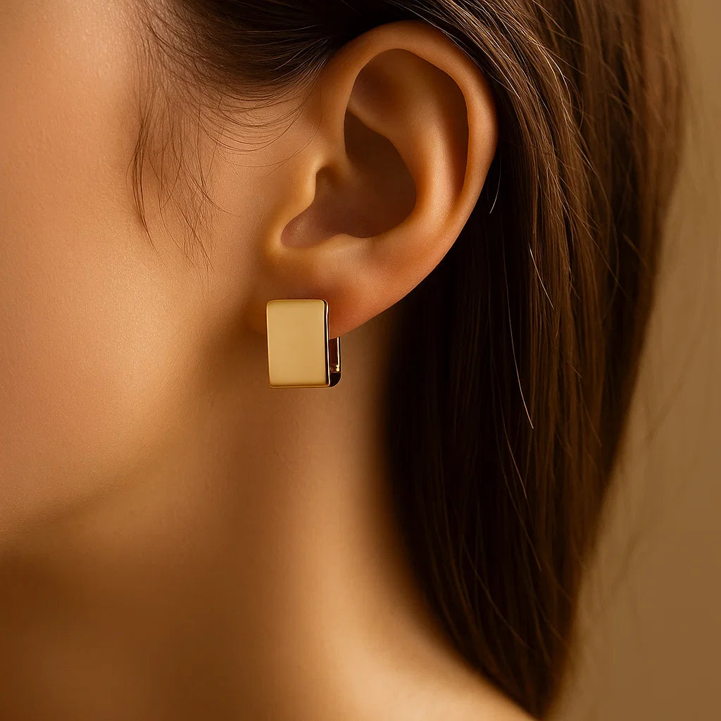 Modern Cube Earrings