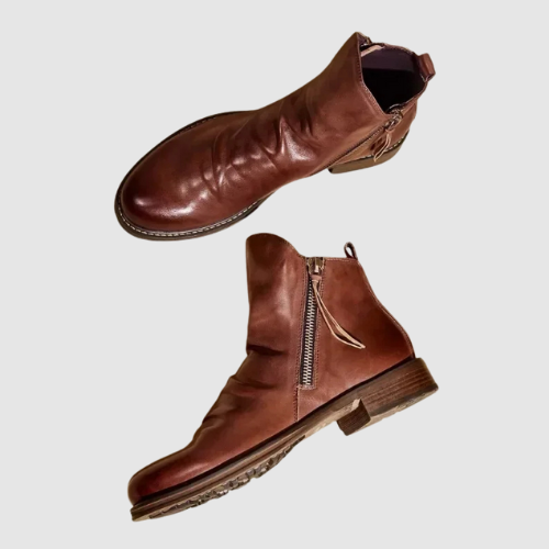 Enigma Genuine Leather Chelsea Boot